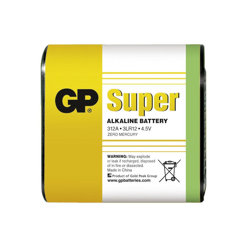 Alkaline Flachbatterie (3LR12, 4,5 Volt) 1 Stück