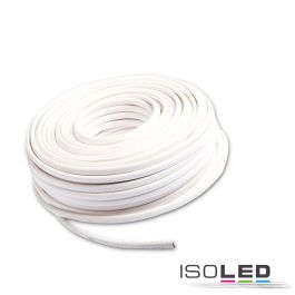Kabel 25m Rolle 2-polig 0.75mm² H03VH-H YZWL, weiß/weiß, AWG 18